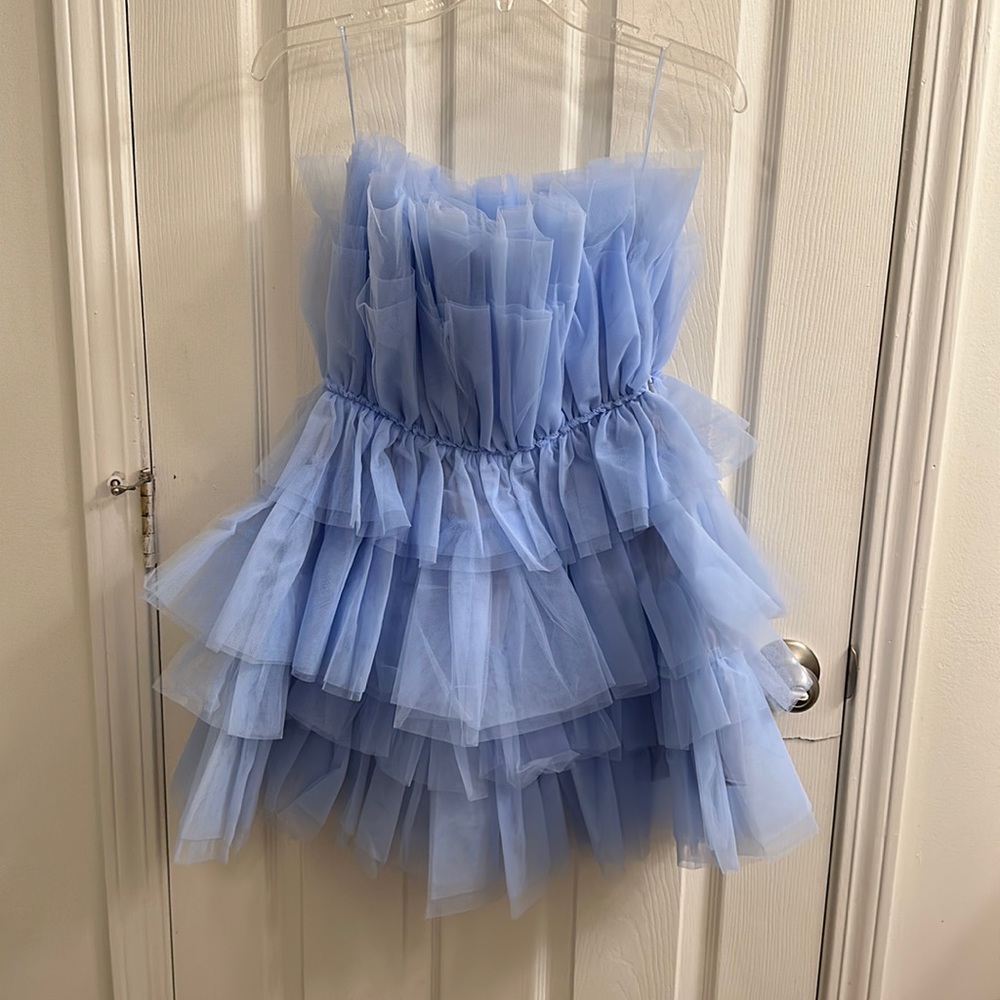 Blue Tulle Mable dress